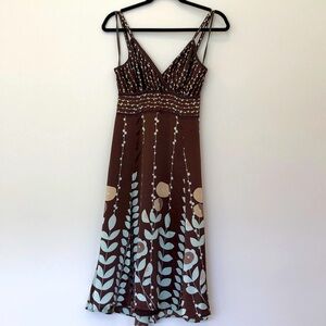 Ted Baker Latifah floral silk dress